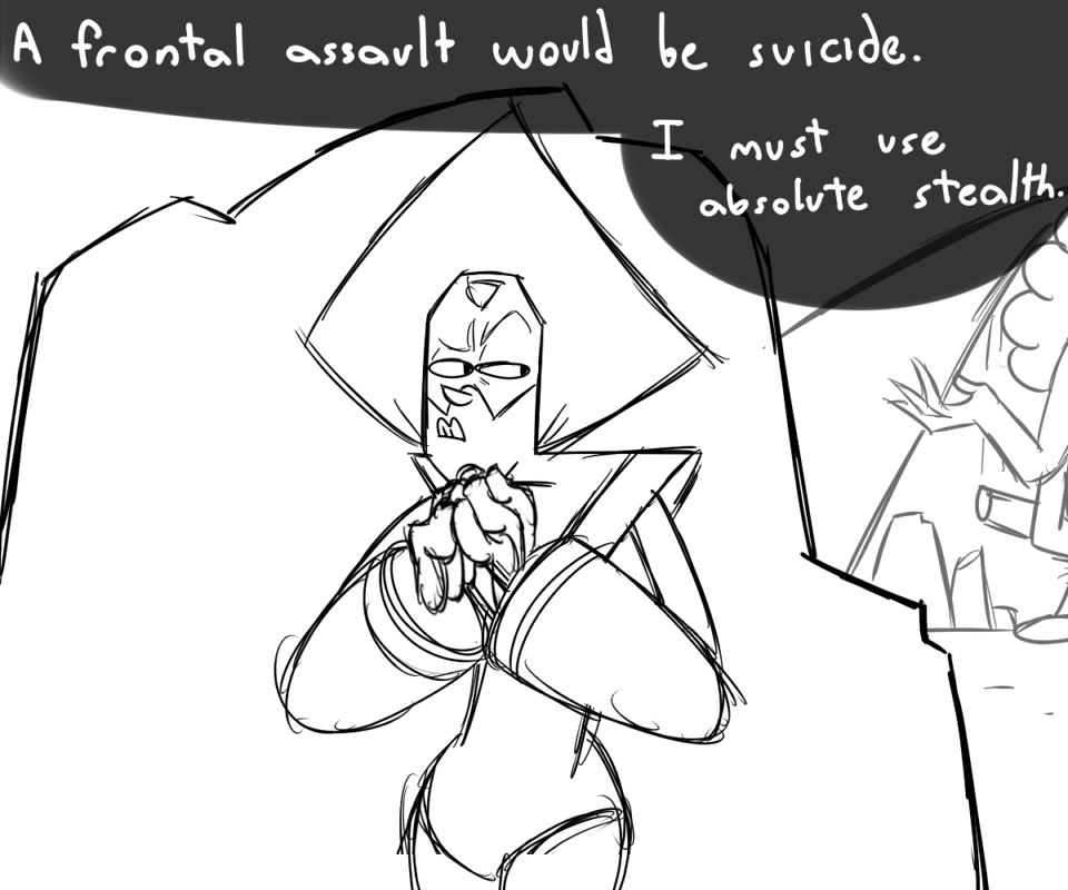tooneyd:  Got stuck in an art block recently, so I decided to go back to my old standby,