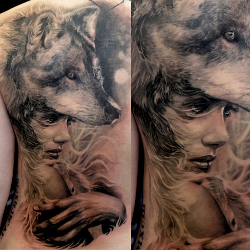 thievinggenius:  Tattoo done by Elvin Yong. @elvintattoo 