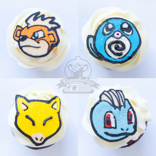 cupcakedex:36/151 complete for Project Cupcakedex! We’re turning the Kanto Pokedex into cupcakes all