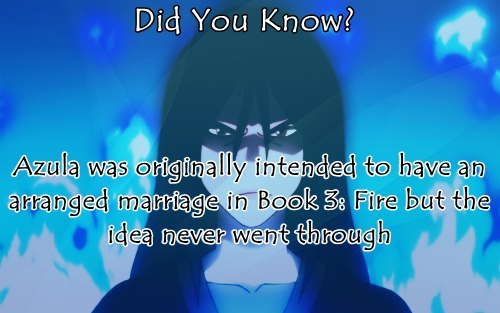 likebluefire:  fire-lord-azula:  lepapercloud:  thelittleturtleduck:  knowyouravatarfacts: