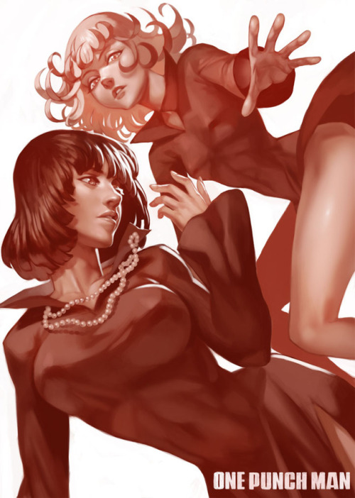 Fubuki & Tatsumaki.Check out Yusuke Murata’s stream: here.