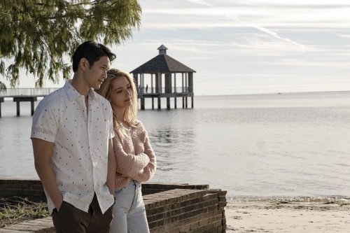 Promotional photos of “All My Life”, starring Harry Shum Jr. and Jessica Rothe