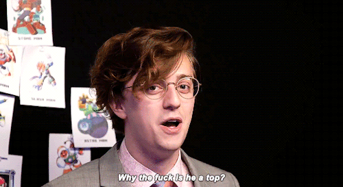 cosmicbrew:  Unraveled Episode 3 | Out-of-context Brian gifs [Gif description: Six gifs of Brian Dav