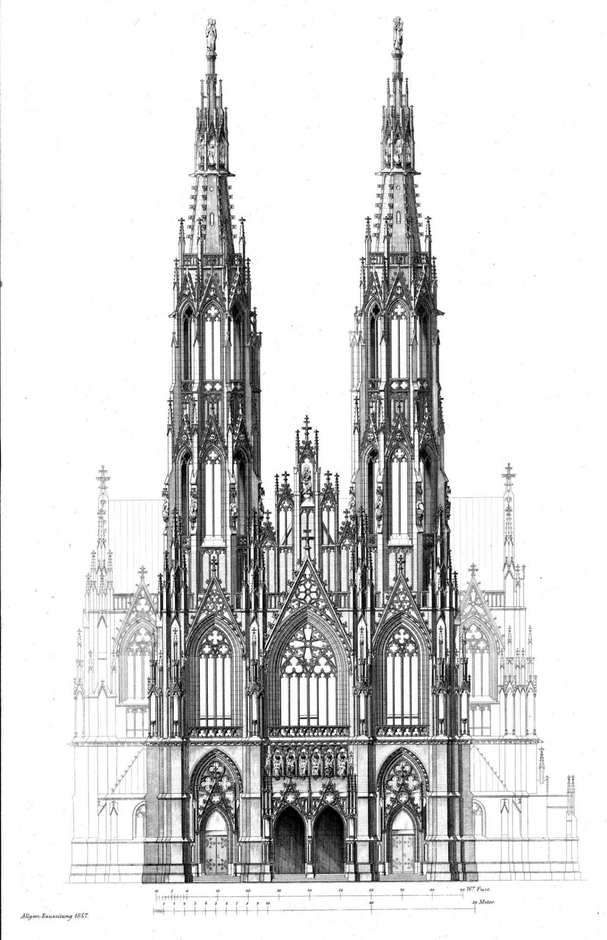 Design for the Votivkirche, Vienna