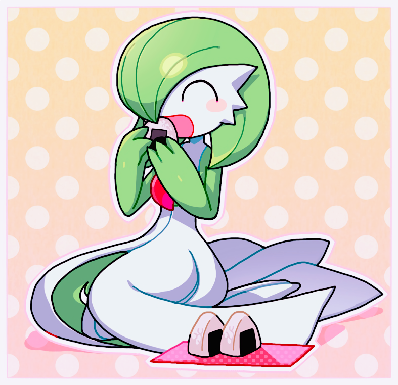 I Reblog and Draw — For @blueman282 Collab, gardevoir cosplay