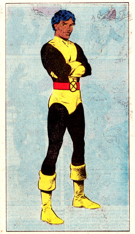 thecomicsvault:SUNSPOT By Bob McLeodReal Name: Roberto De CostsOccupation: StudentPlace of Birth: Ri