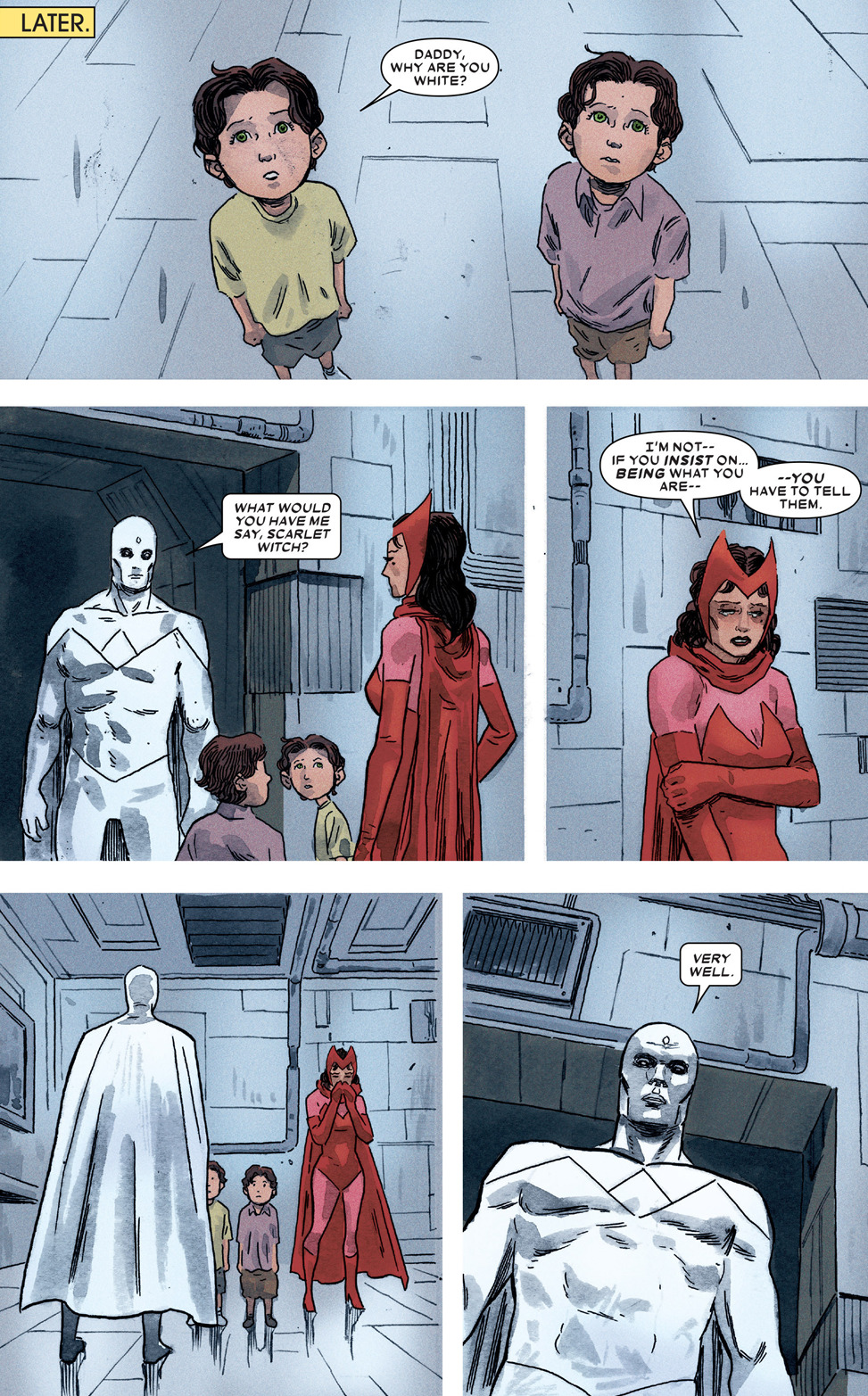 biohazerd:  why-i-love-comics:  Vision #7 (2016) written by Tom Kingart by Jordie