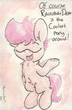 slightlyshade:  It’s time for some honest talk with Scootaloo, and she’s giving you the facts.   Cuteness~