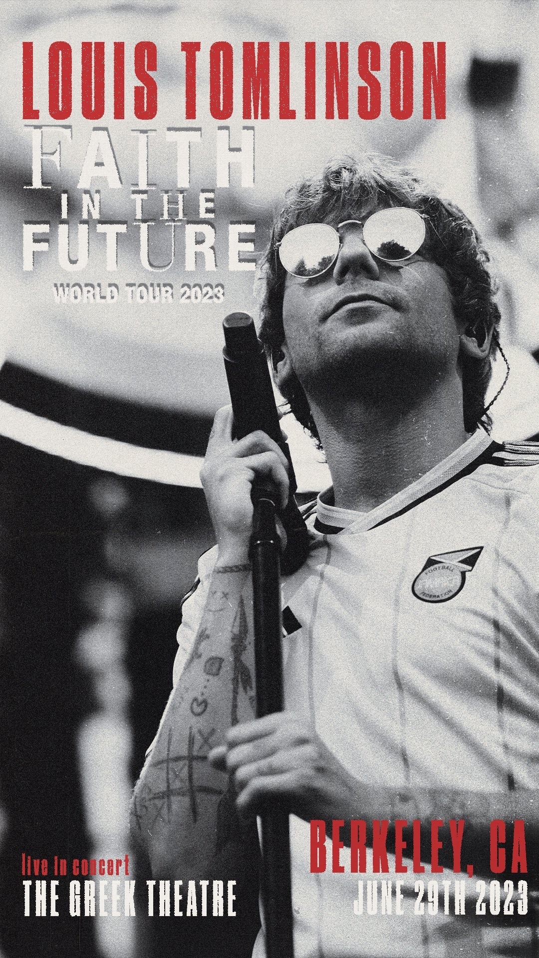 Louis Tomlinson Faith in the Future Poster FITF 2023 Tour 