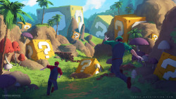 Retrogamingblog:  Mario Bros: The Lost World By Sylvain Sarrailh