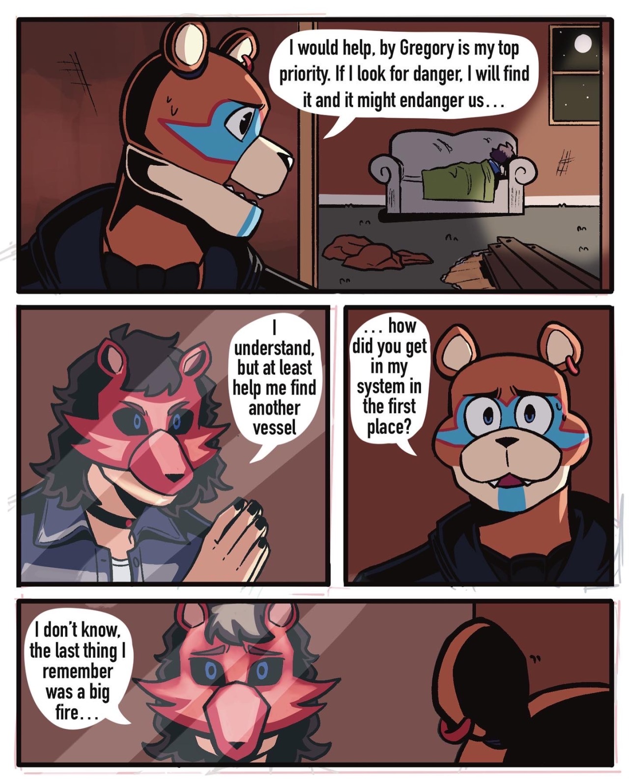 Five Nights at Freddy's comic, Tumblr