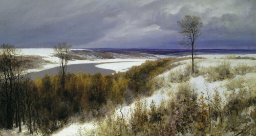 The First Snow, Vasily Polenov