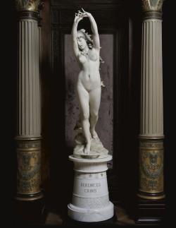 detailedart:Berenice’s tresses, 1878; Ambrogio Borghi exhibited in the Exposition Universelle in Paris.