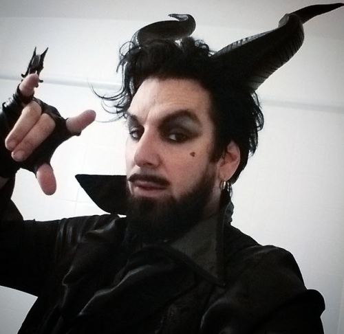 hellcatchronicles:Aurelio Voltaire as a genderbent Maleficent! One of my favorite villains as one of
