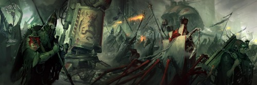 wh40kartwork:Imperial Knights Support Staff  (via Warhammer Community)