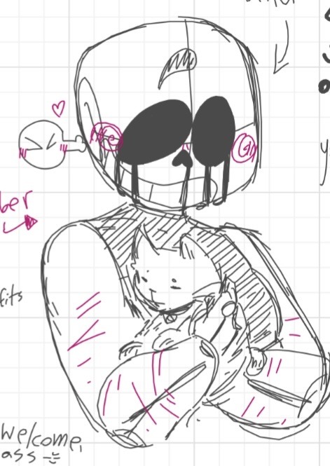 Some Of My Doodles From A Whiteboard W @an-idiot-in-a-suit [i 
