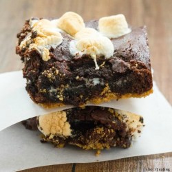 fullcravings:  S’moreo Brownies