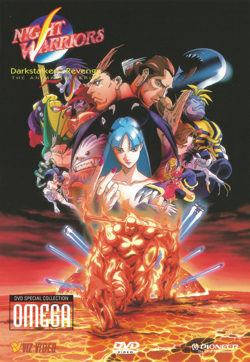 Night Warriors: Darkstalkers’ Revenge -The Animated Series- (Madhouse, 1997)2000 DVD release from Vi