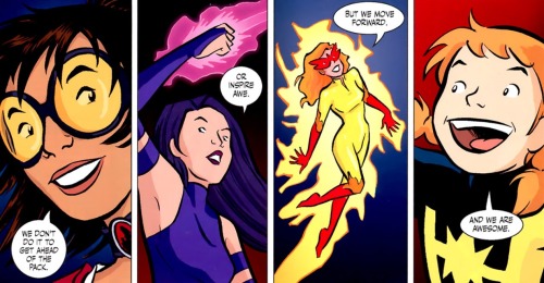mattgoldey:sdmutt:lonely-husky:Marvel Women , I love them…Girls from comics #1-3 Written and art by 