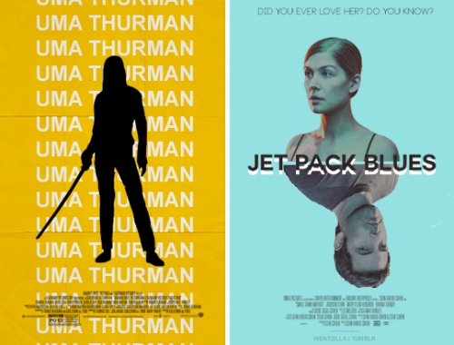 wentzilla:.: American Beauty / American Psycho: Track Lists as Theatrical Posters