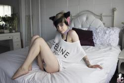 past-her-eyes:  Cheshi Hopefulcheshi.suicidegirls.comLink to South African SuicideGirls