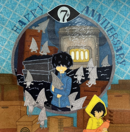 Since It Was Little Nightmares 7th Anniversary A Few Days Ago, I Decided To Dedicate This Art To One