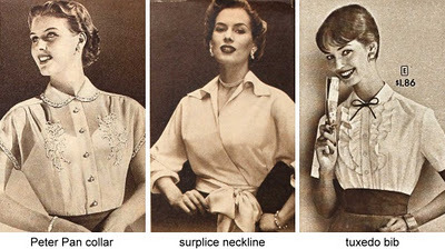 XXX fuckyeahvintage-retro:  Blouse Collars, 1940s-50s photo