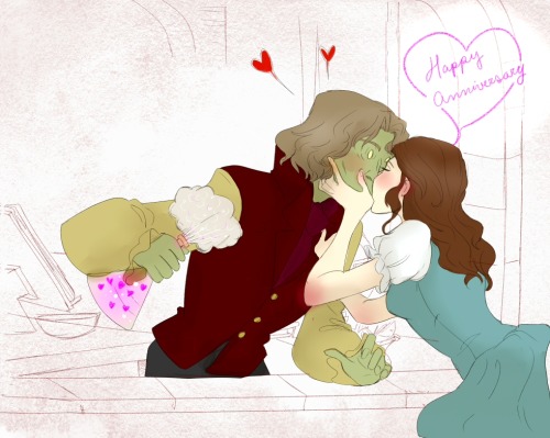 I know it took me a month to finish this, originally it was to celebrate 8 years of rumbelle, but li