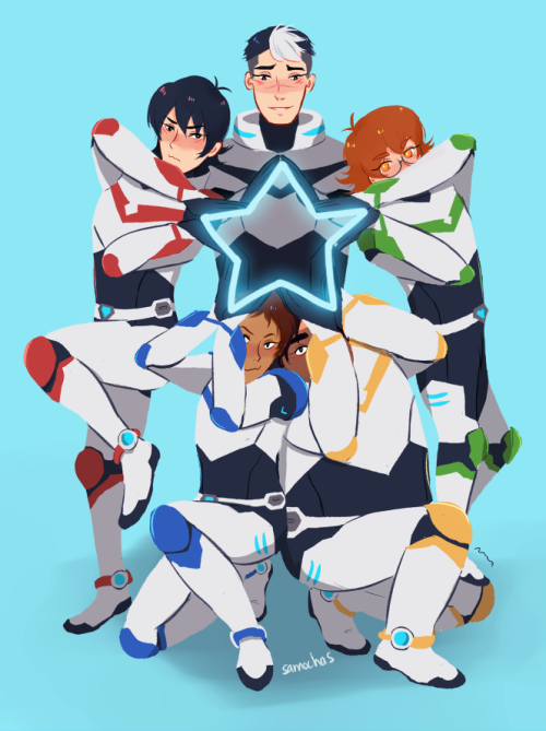 samochas:FORM VOLTRON(i got the star poses from here, including the hq one i did a while back)