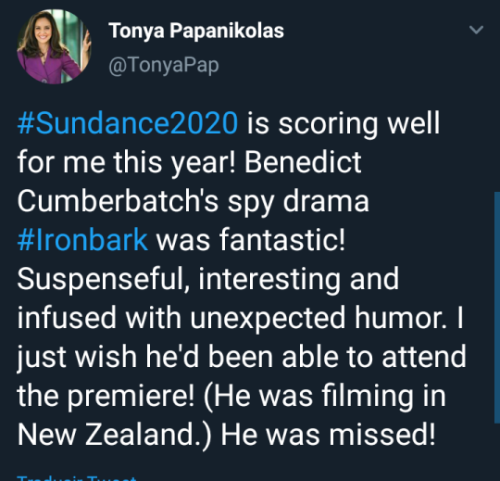 elennemigo:Ironbark First Reactions at the Sundance Film Festival 2020.