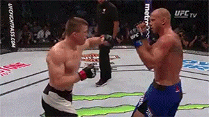 Donald Cerrone vs. Rick StoryUFC 202 (August 20, 2016)Lightning quick and accurate combination by Co