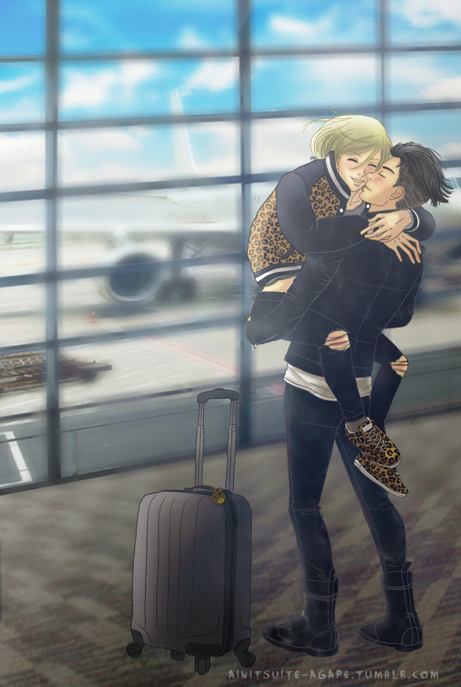 ainitsuite-agape:My gift for @callmetrassh for the Otayuri Secret Santa @otayurigiftexchange