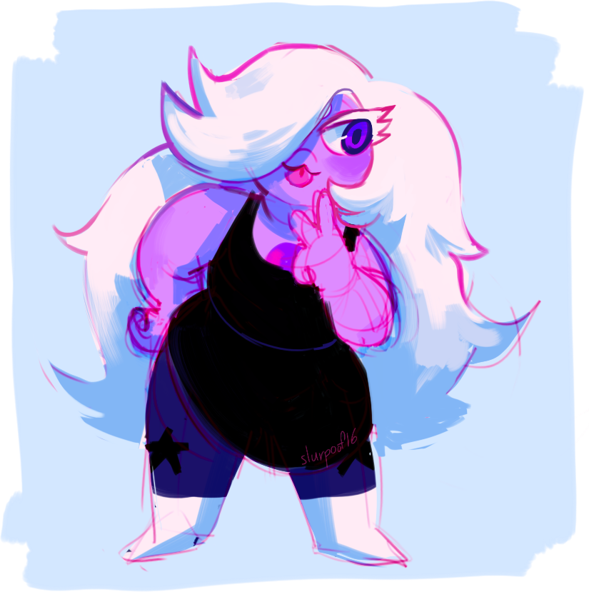 slurpoof:  SU doodles to break in my new cintiq! i’m already in love with it ♥♥