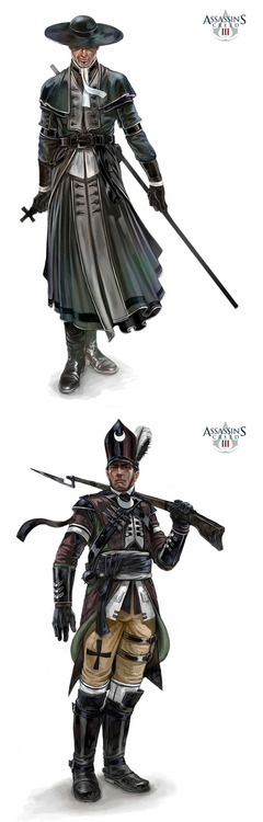 Assassin's Creed - Revelation / Character Concept Art by Antoine Rol