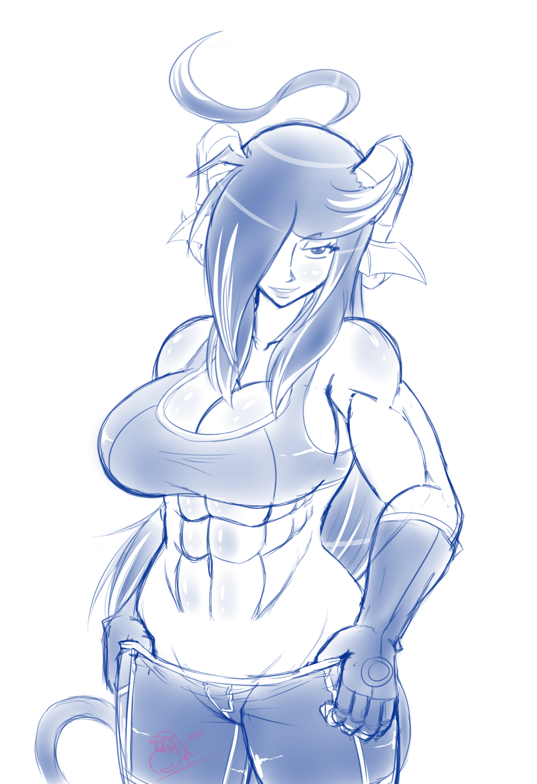 tequila-koopasarts:  Wanted to sketch something, so I sketched some Lilith. :D 