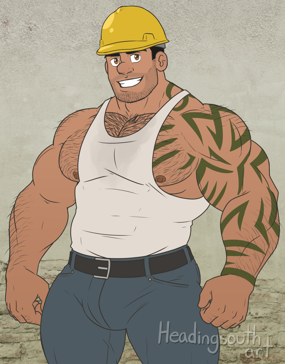 headingsouthart:  Construction Guy and alternatesdid this one a while ago and forgot