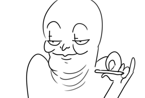 thatprocrastinatingjean:    “Oh boy time to draw everyone’s favorite character!”     “who did I draw? You’ll never knOOOOOOOoooooW~”