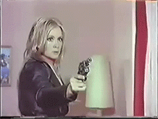 peterfromtexas:  Worst movie death scene ever: Karateci kiz (aka.: Karate girl) - 1973 