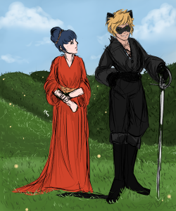 rayxnarvaezjr:  miraculous bride? princess ladybug? either way its just one big marichat au