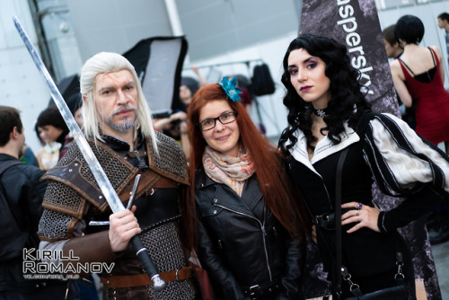 We worked on quest  #kaspersky_igromiron Igromir and ComicConMoscow.Geralt - Haji https://www.instag