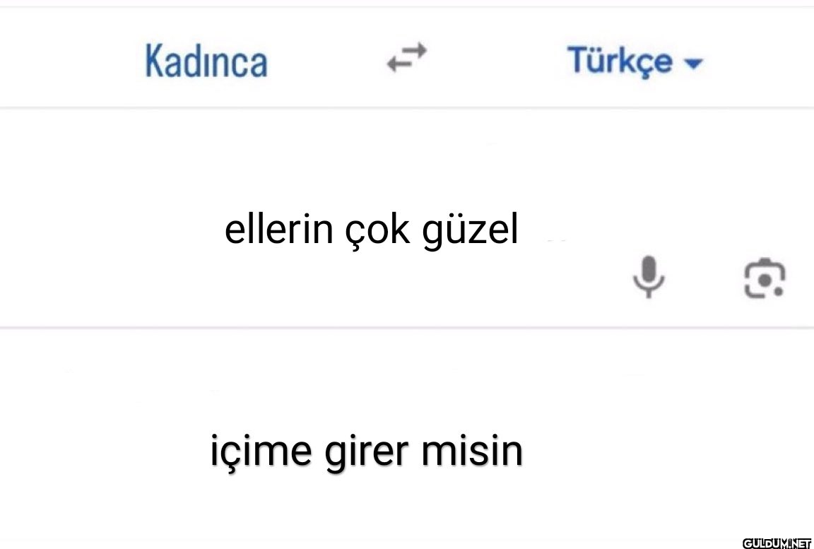 Kadınca ellerin çok güzel...