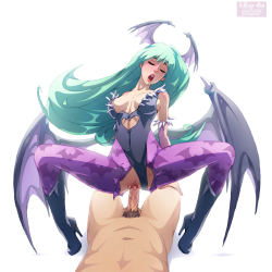 best-hentai-ever:  Morrigan on top via /r/rule34 http://ift.tt/1D4B8vu