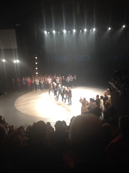 waggers12:Curtain call at the national theatre 50th anniversary performance! This cast is just out