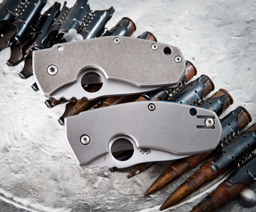 gunrunnerhell:  Spyderco & Marcin Slysz Collaboration - Techno