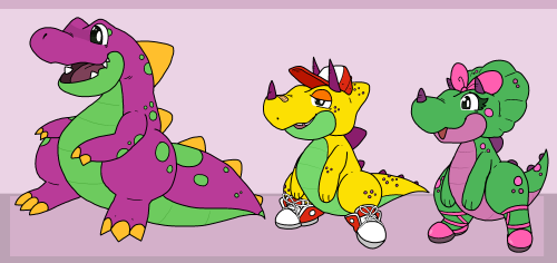 Let ME Redesign Barney The Dinosaur. I Draw Reptiles, It's Kind Of My Thing