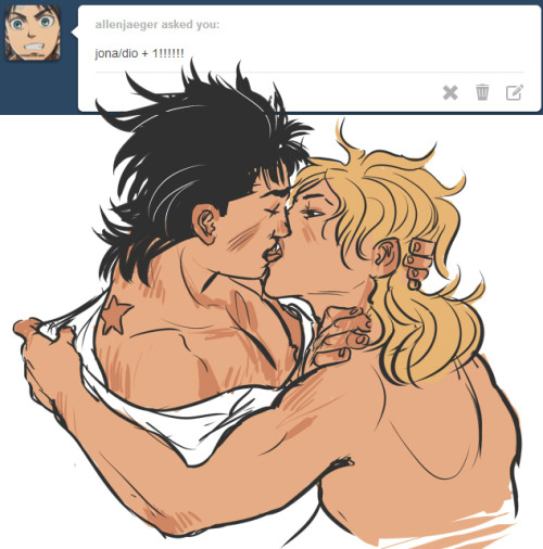 Kiss meme || I’ve got lots of Dio/Jona requests (●´∀｀●)