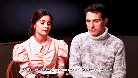 coffeeandmusic82: Jenna talking about the Mechanical Bird and Rufus being a comedian (x)