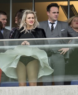 Skirt-And-Panties:  Ashley Roberts - Windy Upskirt - (2015/04)