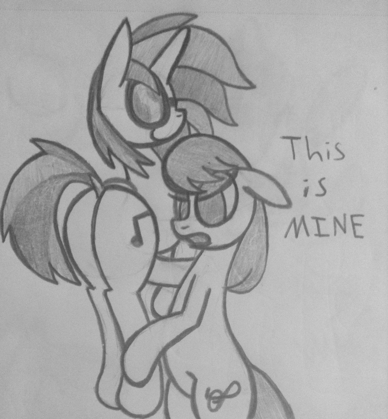 poorlydrawnpony:I hate how this picture turned out. :UX3 Awyiss &lt;3