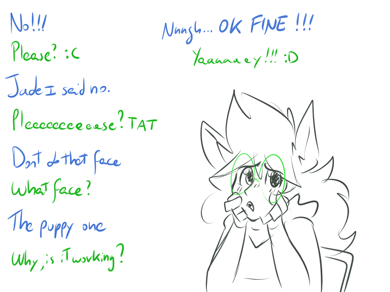 &hellip;Second round? ;PPOINTS AND SCREAMS@turntechtestament LOOKINCEST CHICKENIm